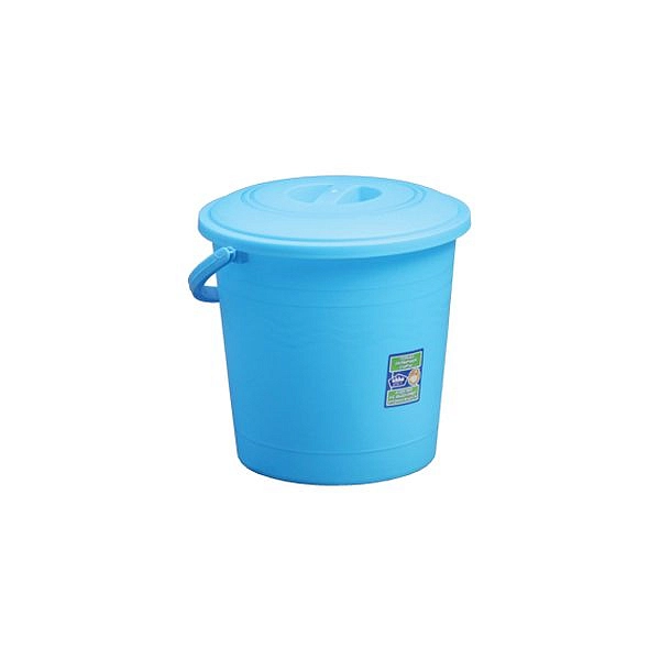 Ведро 12л пищевое пласт.с крышкой 